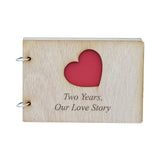 Two Years, Our Love Story. 2nd Anniversary- Scrapbook