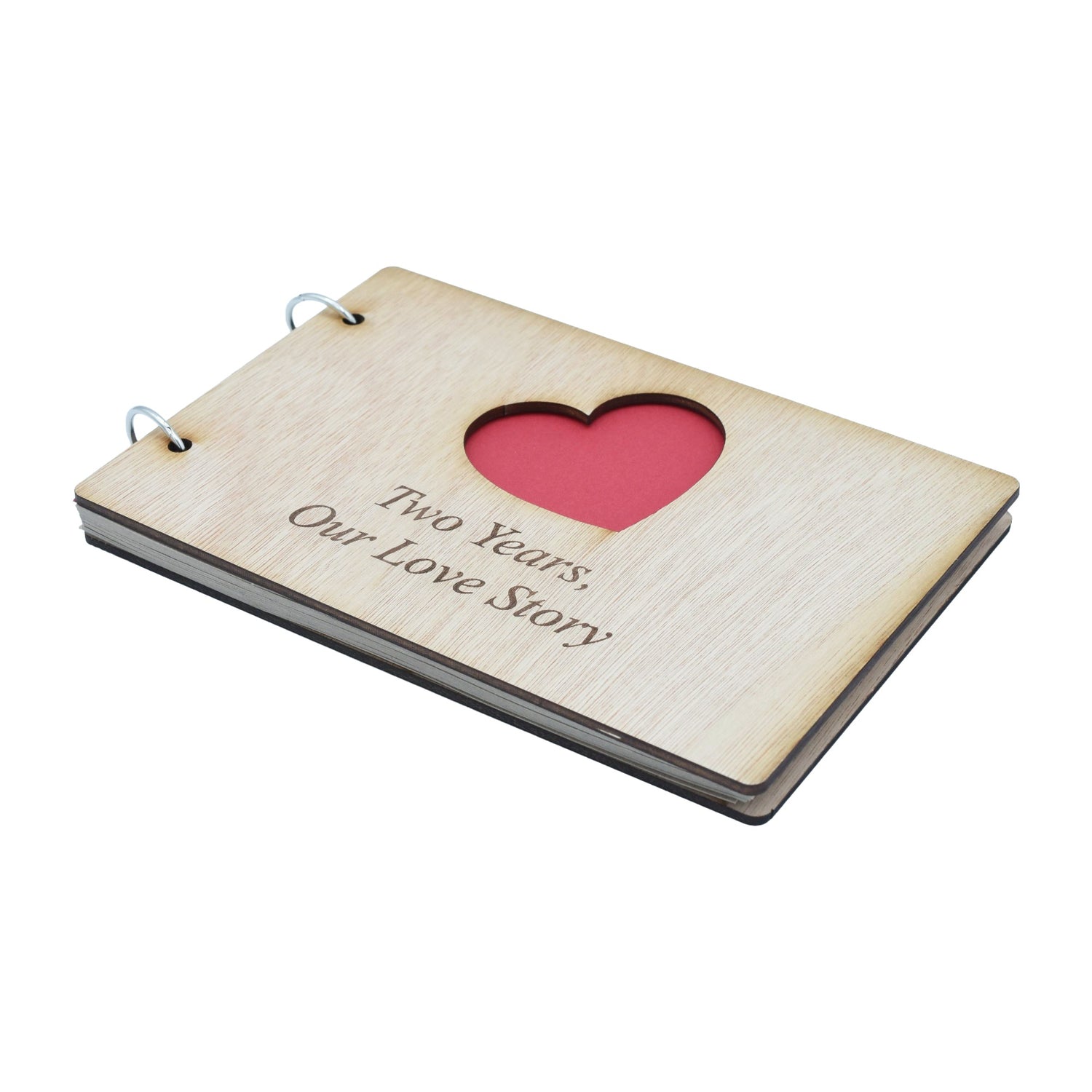 Two Years, Our Love Story. 2nd Anniversary- Scrapbook