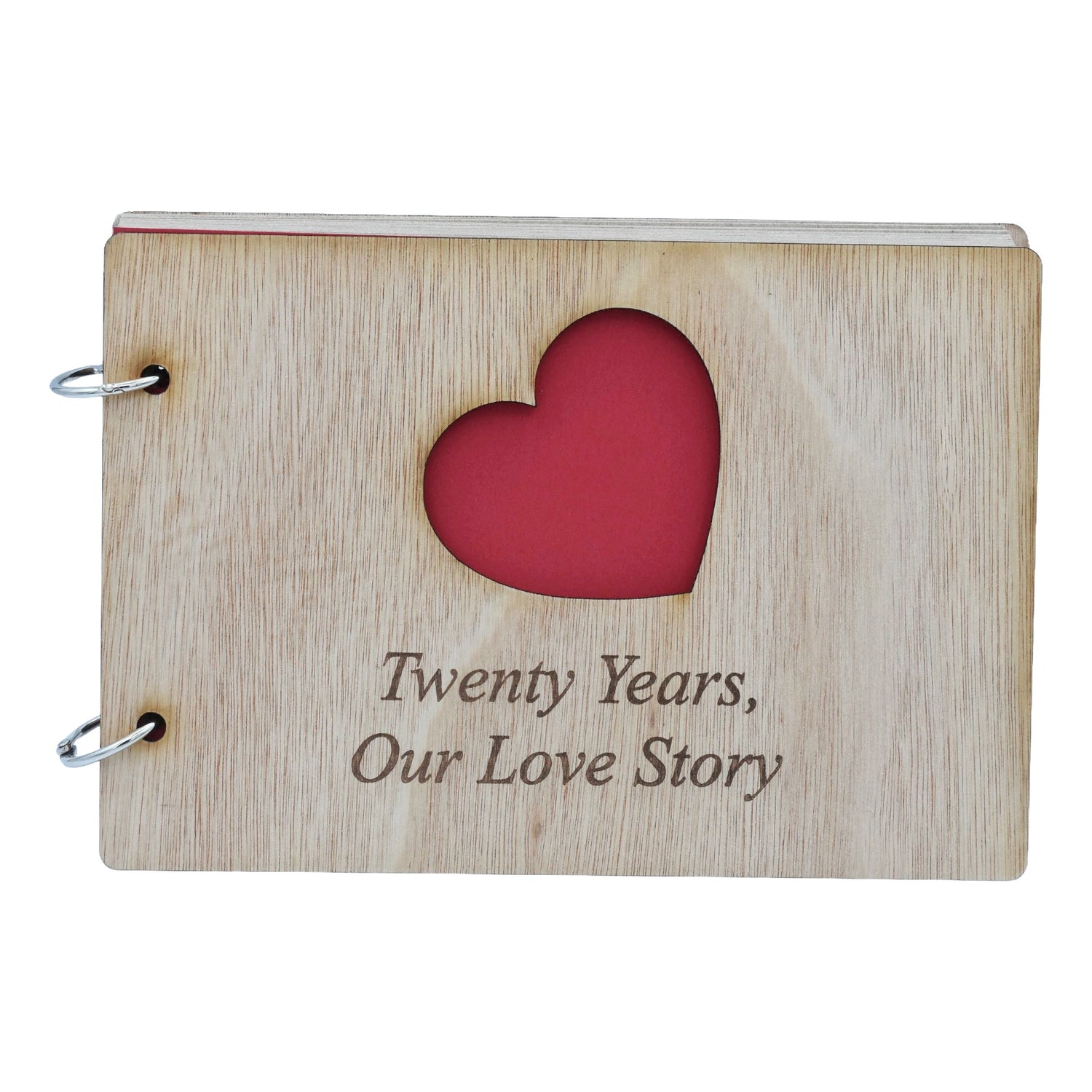 Twenty Years, Our Love Story. 20th Anniversary- Scrapbook