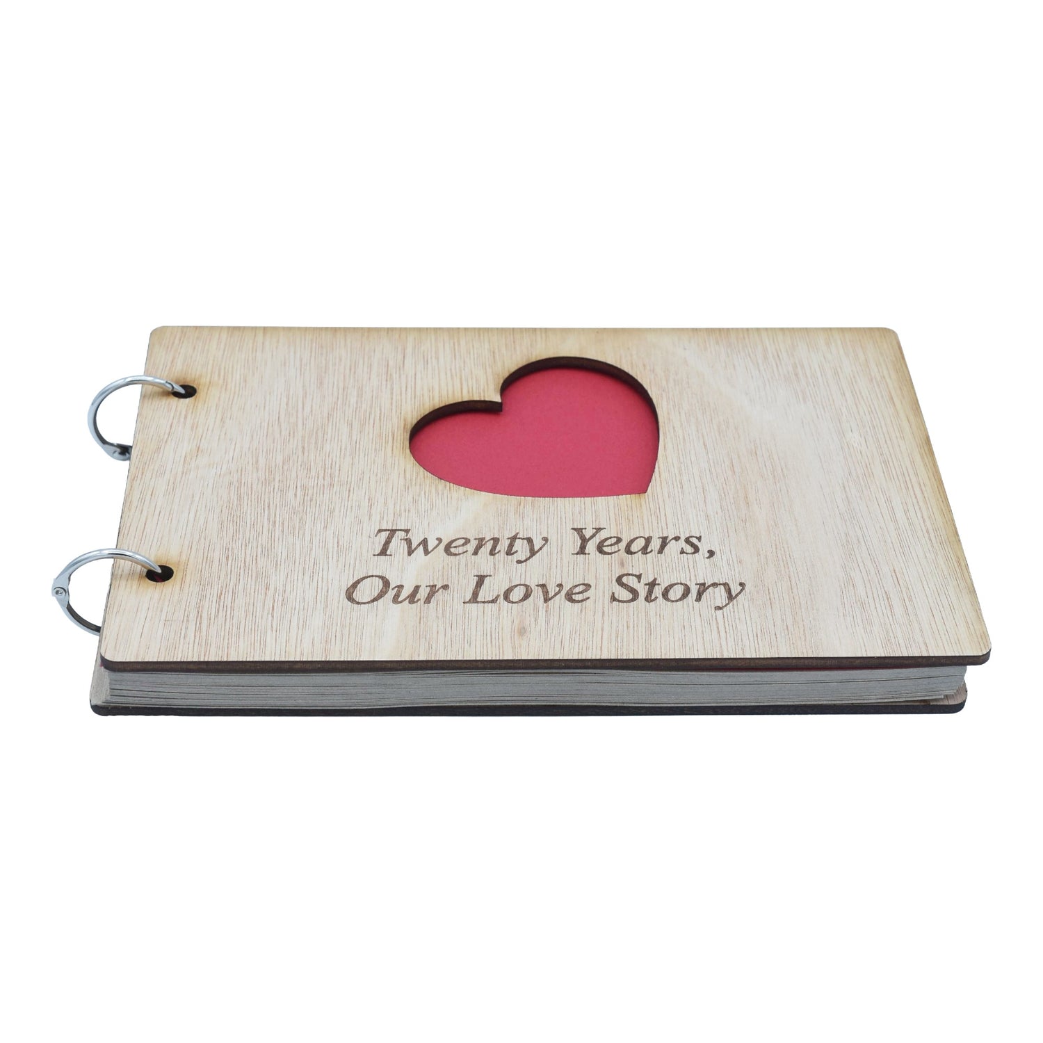 Twenty Years, Our Love Story. 20th Anniversary- Scrapbook