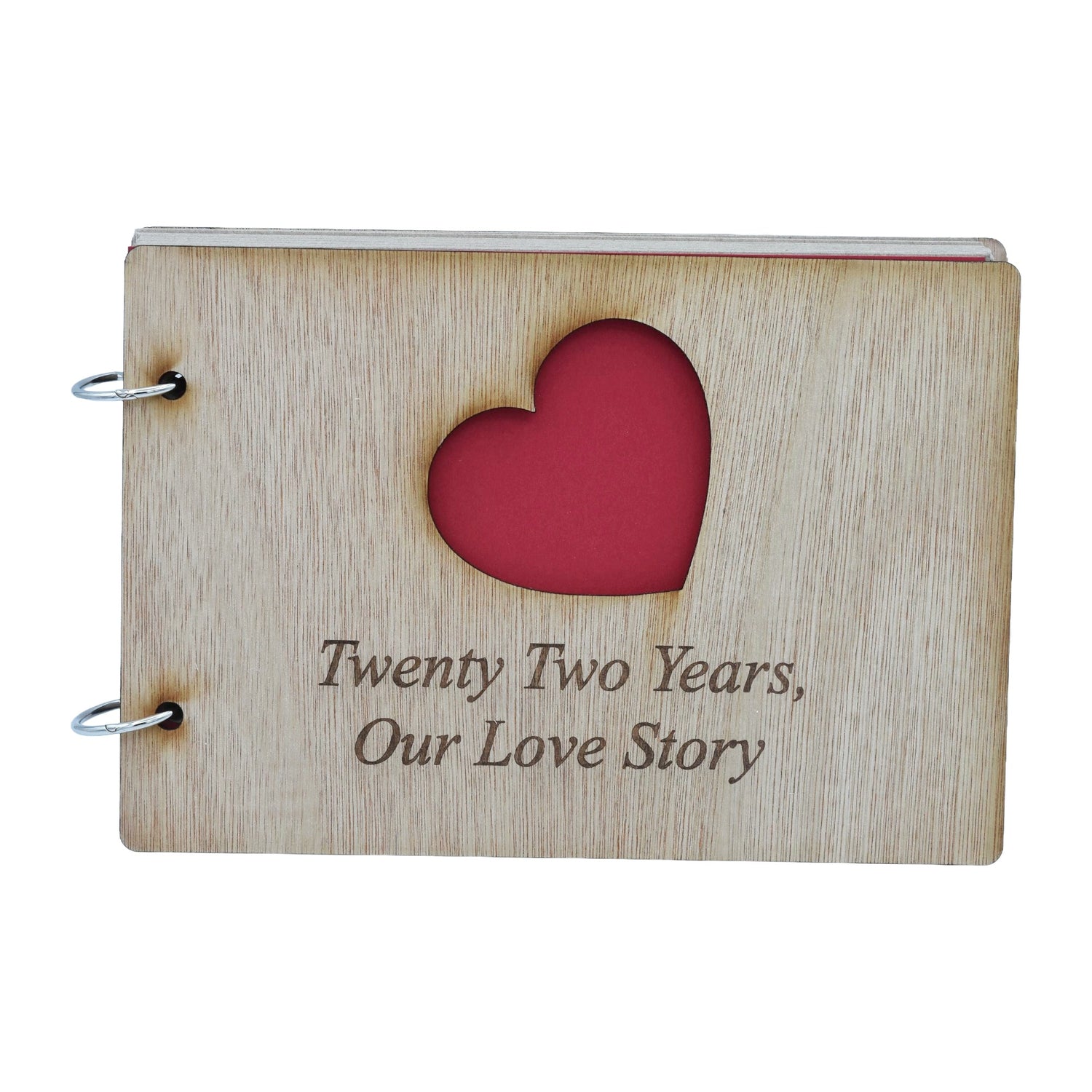 Twenty Two Years, Our Love Story. 22nd Anniversary- Scrapbook