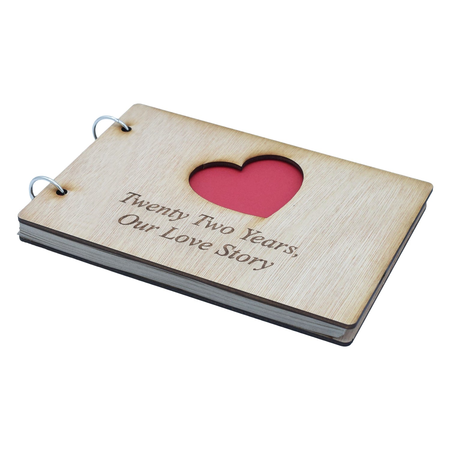 Twenty Two Years, Our Love Story. 22nd Anniversary- Scrapbook