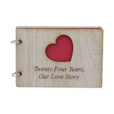 Twenty Four Years, Our Love Story. 24th Anniversary- Scrapbook