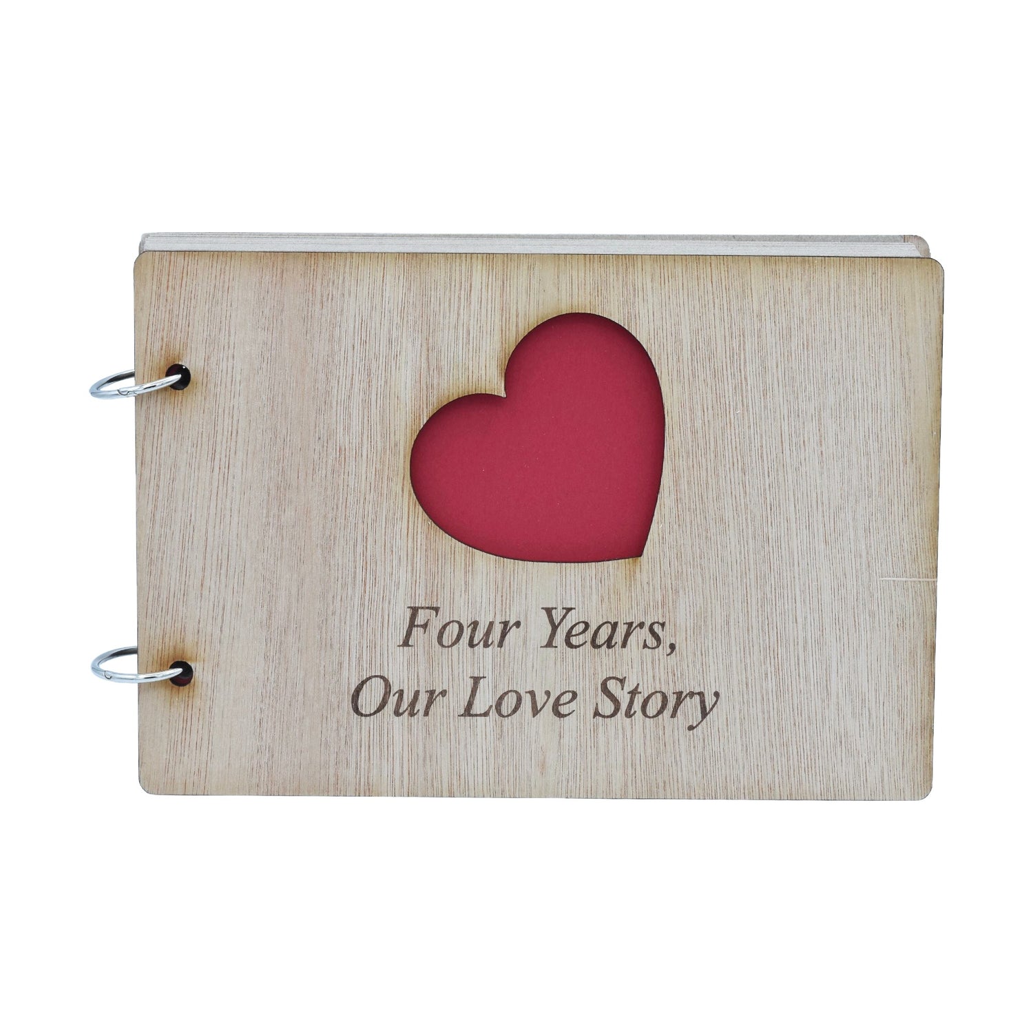 Four Years, Our Love Story. 4th Anniversary- Scrapbook