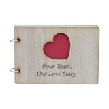 Four Years, Our Love Story. 4th Anniversary- Scrapbook