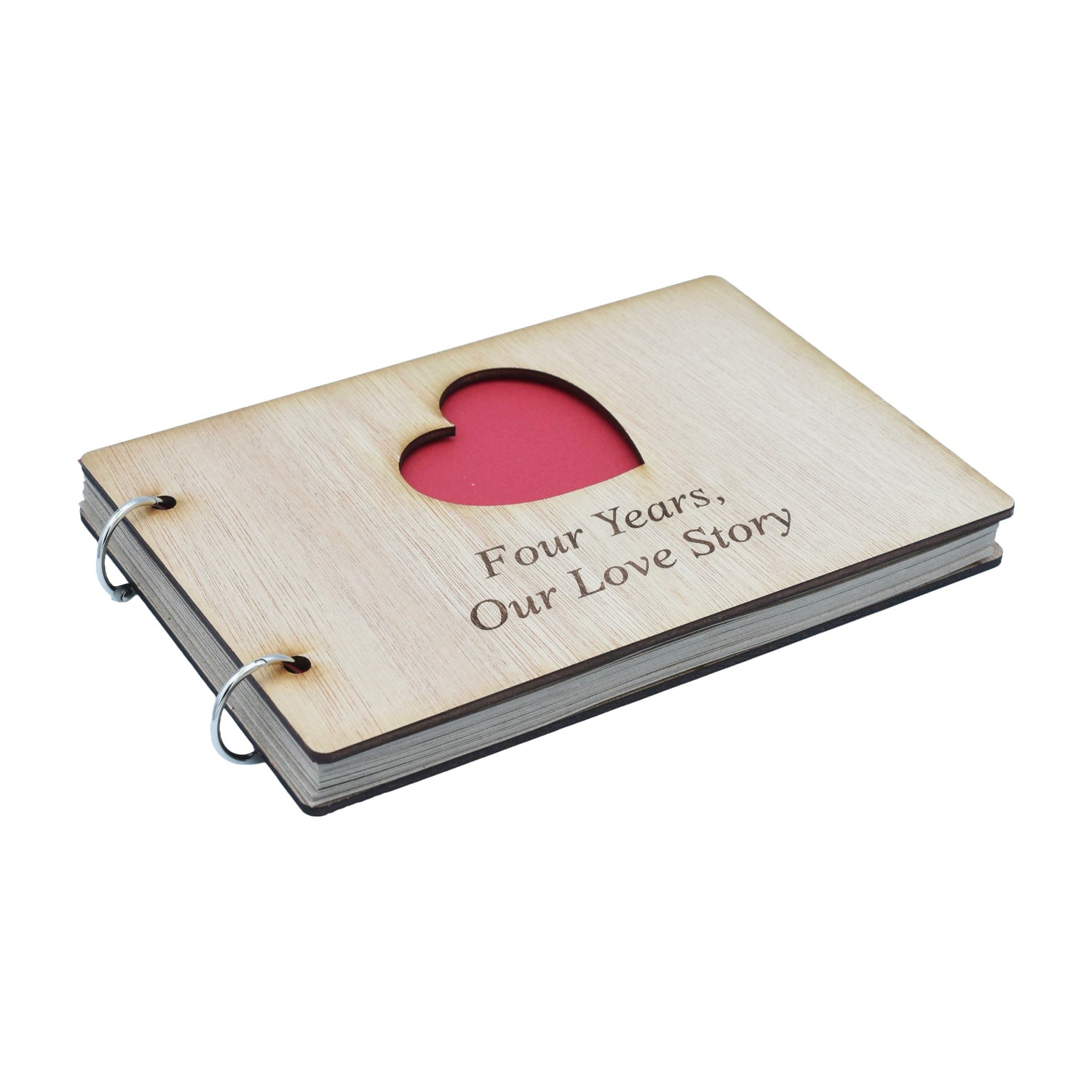Four Years, Our Love Story. 4th Anniversary- Scrapbook