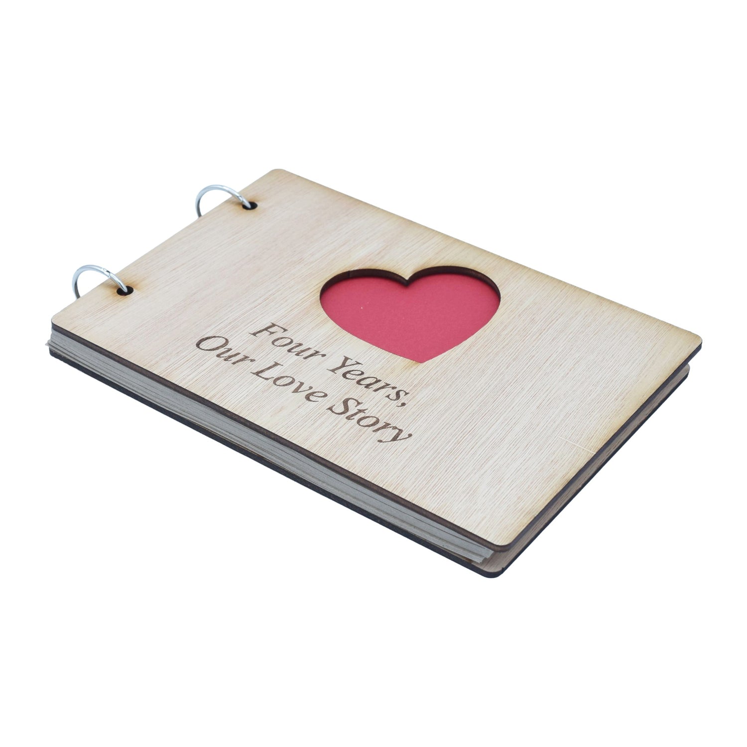 Four Years, Our Love Story. 4th Anniversary- Scrapbook