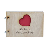 Six Years, Our Love Story. 6th Anniversary- Scrapbook