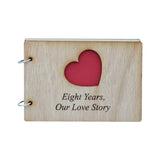Eight Years, Our Love Story. 8th Anniversary- Scrapbook