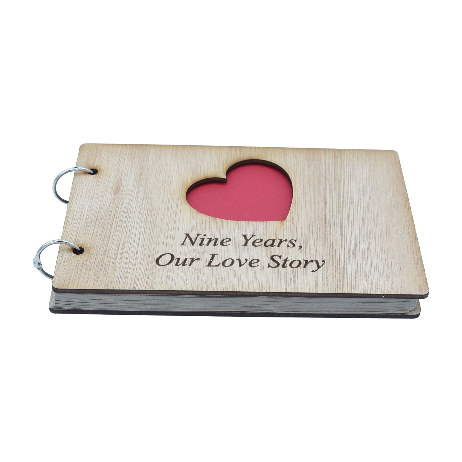 Nine Years, Our Love Story. 9th Anniversary- Scrapbook
