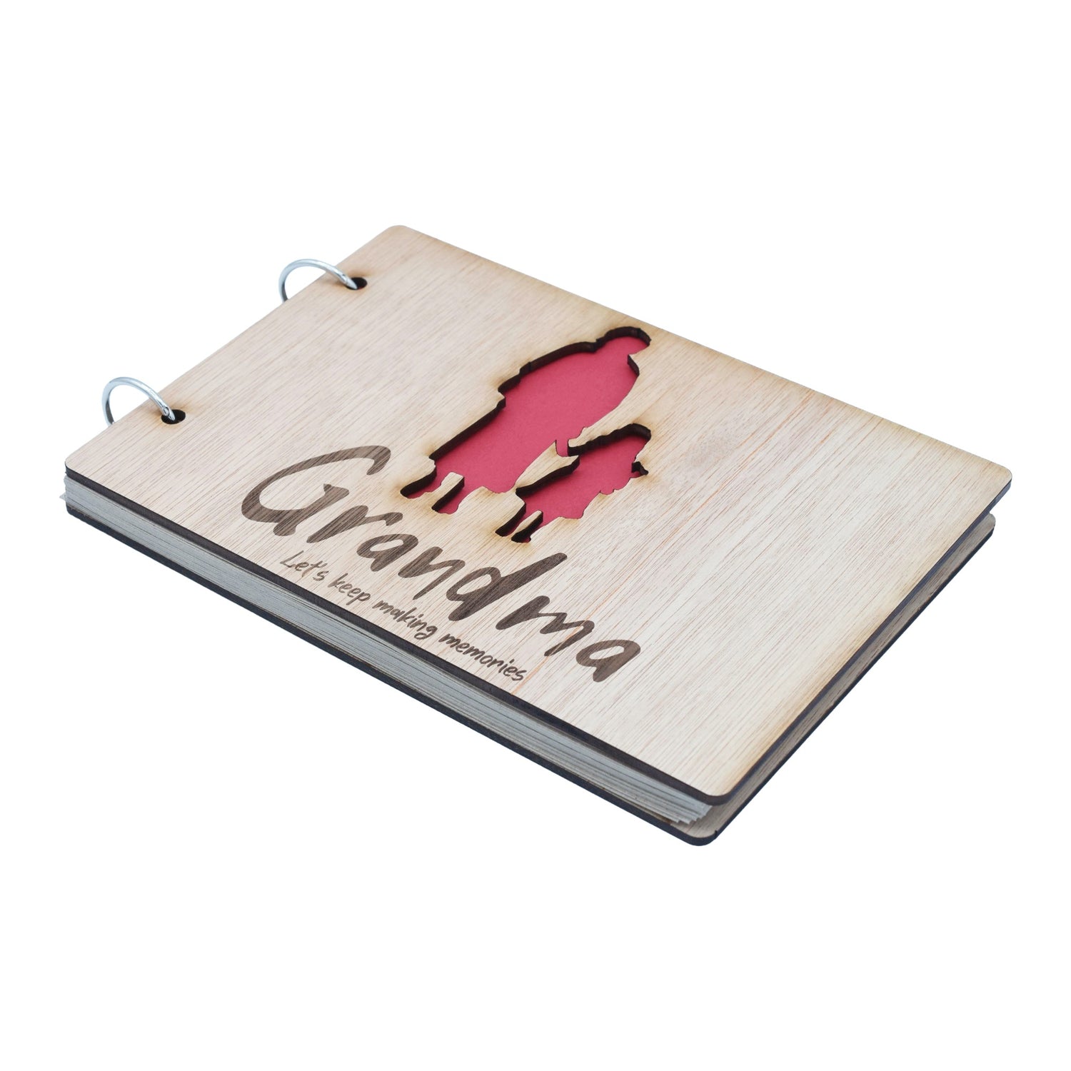 Grandma Let's Keep Making Memories-  Grandma and Granddaughter - Scrapbook, Photo album or Notebook. Mothers day or Birthday Gifts.